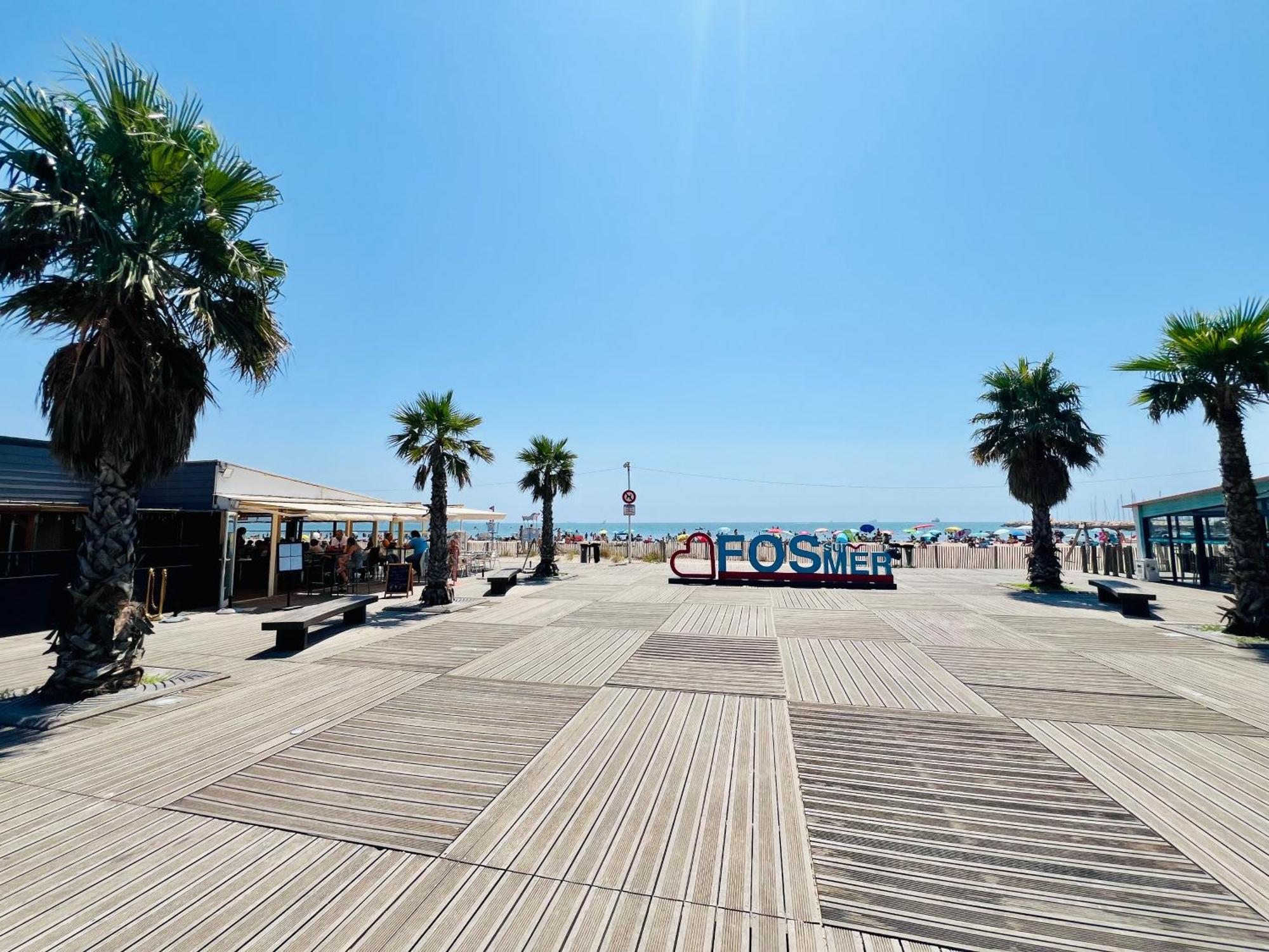 Le Coin De Mer 2, Bord De Mer, Plage 30M, Cosy, Clim, Wifi, 4 Personnes Fos-sur-Mer Extérieur photo